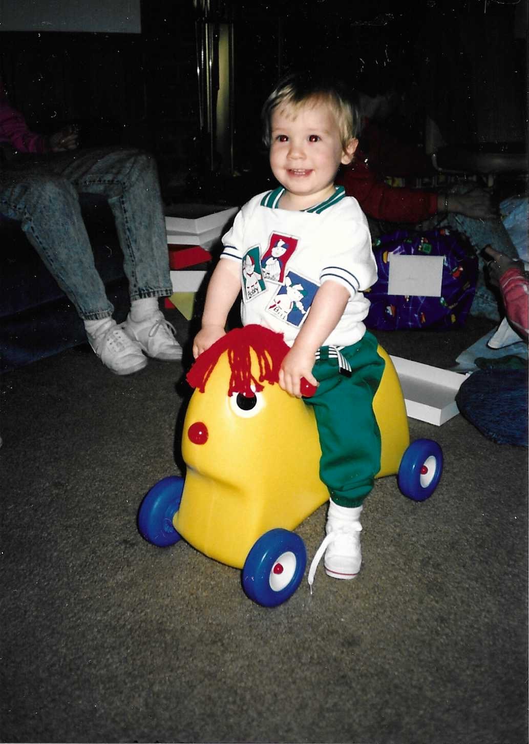 Tanner as a kid